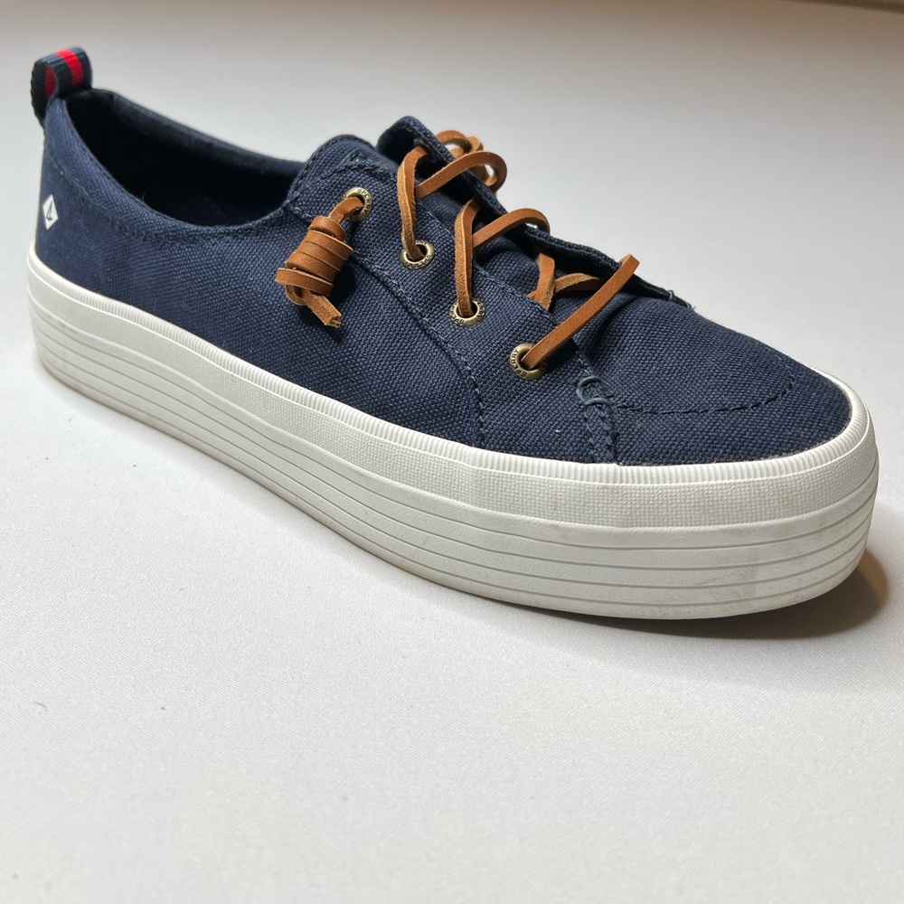 Sperry Memory Foam Platform Boat Shoe
